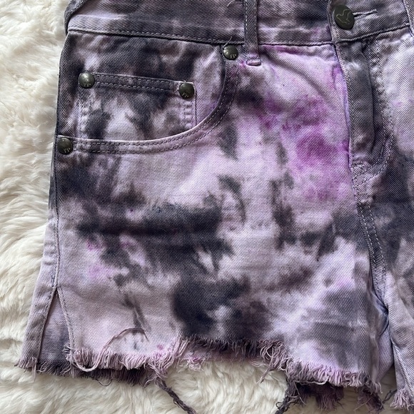 Free People Tie-Dye Women's Shorts 29 - Picture 8 of 15